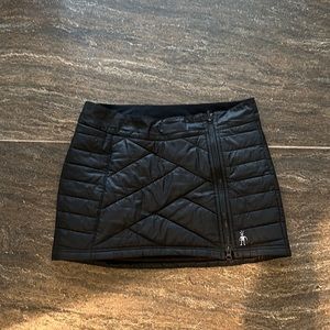 Smartwool Womens black smartloft zip skirt